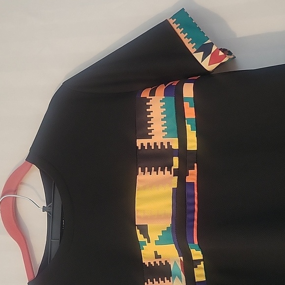 PJ PAUL JONES Mens African Dashiki Shirt & Mesh Shorts Set, Size: M - Picture 2 of 12